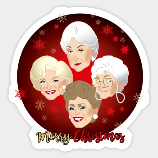 Merry Girls Sticker